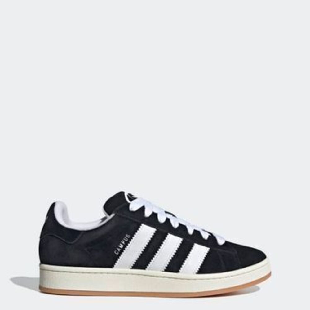 adidas Campus Low-Top Sneakers in Black and White